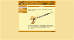 Desktop Screenshot of gitarre.webocton.de